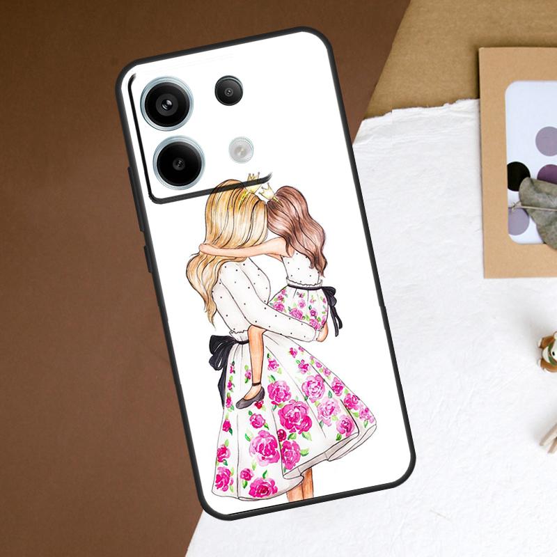 Mutter und Tochter Hülle Für Redmi Note 13 Pro Plus 9 10 11 12 Pro 9S 10S 11S 12S Hülle Für Redmi 12 C 10C 13C