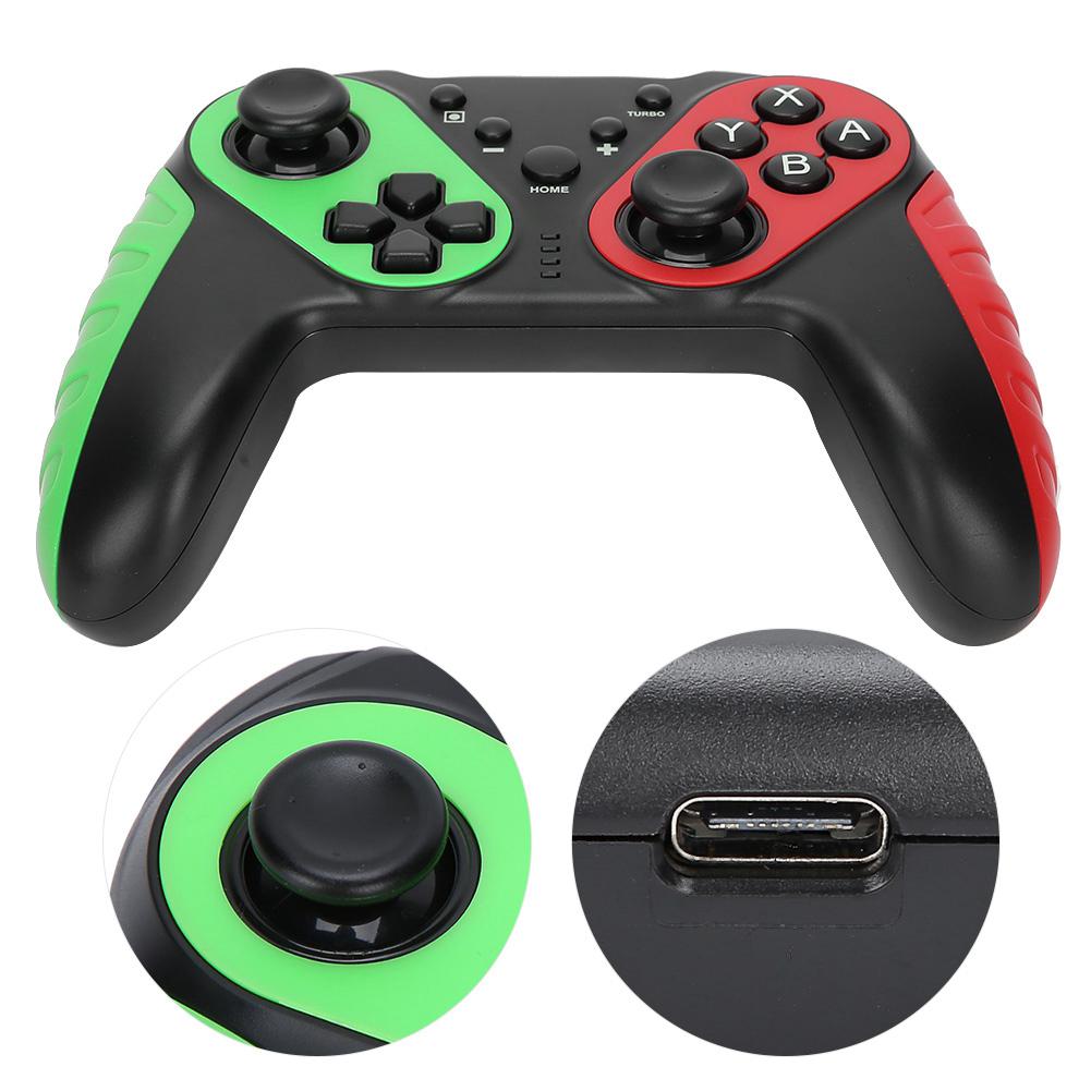 Bluetooth Wireless Controller Remote Joystick Gamepad Gyroscope for Nintend Switch ProGreen Pink