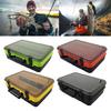Clear Fishing Lures Storage Box with Adjusted Dividers Tackle Dividers Box