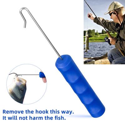 1/2Pcs Fishing Hook Remover Disgorger Easy To Use Portable Small Large Hoe Remover