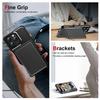 For iPhone 16 15 14 13 12 11 Pro Max XR Wallet Case with Card Slot, Folio Flip RFID Blocking Protective Phone Cover with Stand