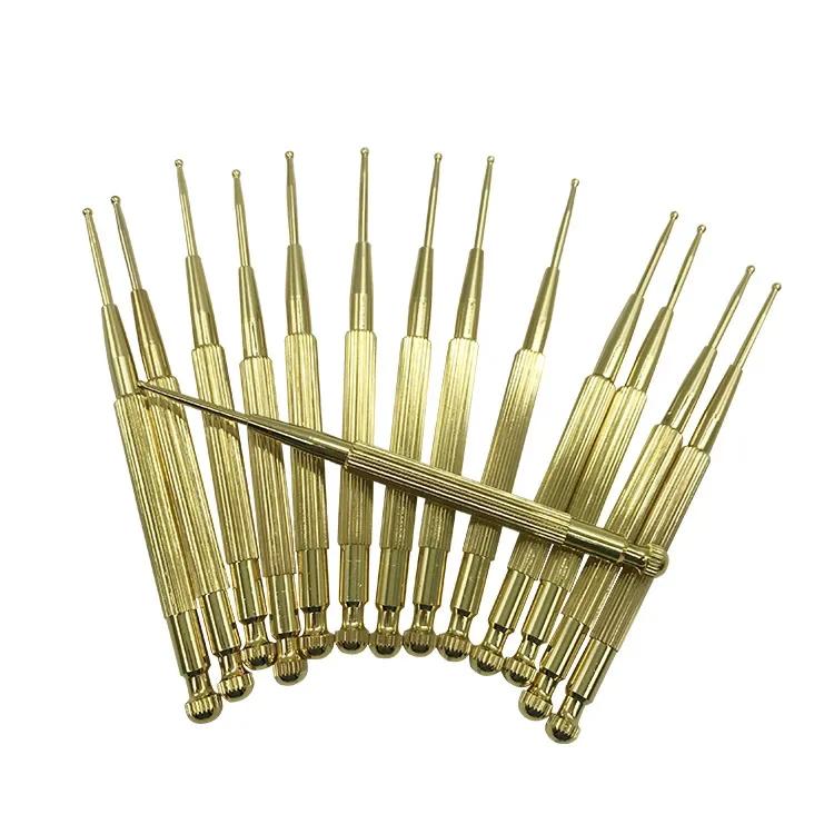 600 Counts Acupuncture Vaccaria Ear Seeds Disposable Ear Press Seeds & Facial Reflexology Massage Tool Body Acupressure Kit