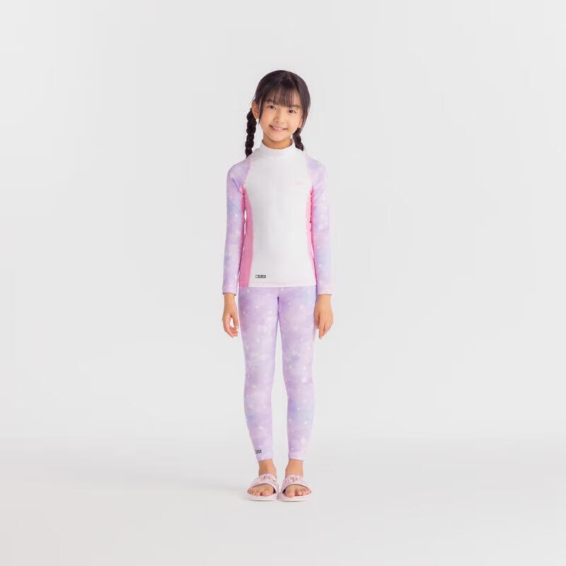 Leggings da bagno con protezione solare per bambini Decathlon