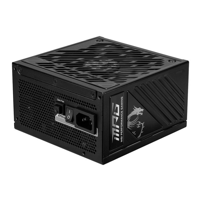 Power Supply - MSI - MPG A850GS - 850 Watt - 100% Modular - Compliant with Modern Specifications