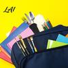Washable Cutlery Pouch for Dining Portable Storage Bag Wear-Resistant Zippered Tableware Pouch Protective Zipper Straws Compact Bone Shaped