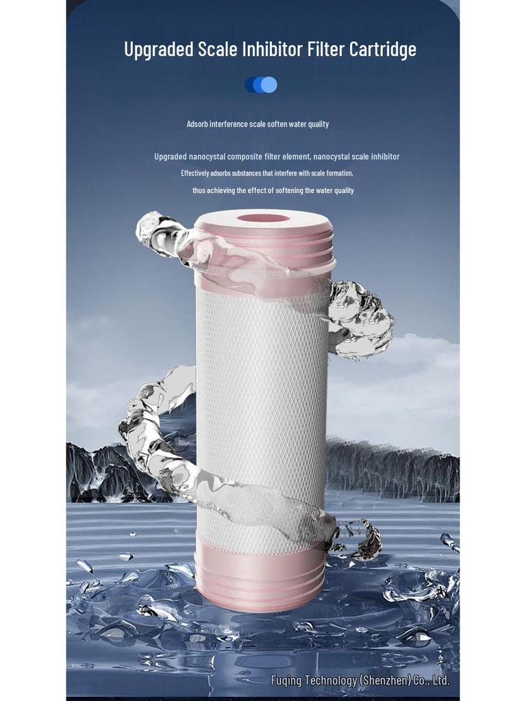 Ganzhaus-Wasserenthärter & Kalkschutzfilter aus Edelstahl