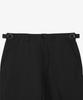 TOFFEE Fatigue Tabe Canvas Cotton Pants (Black)