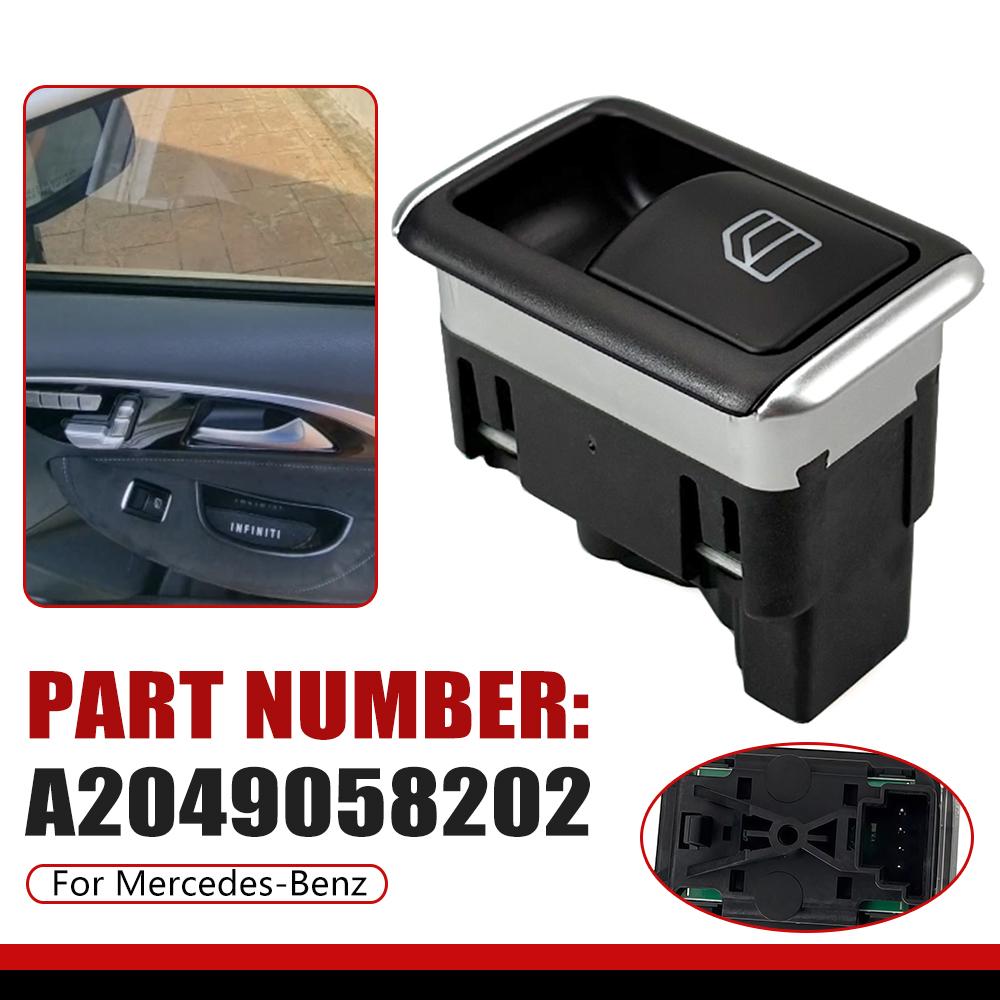 Passenger Side Electric Power Master Window Control Switch For Mercedes Benz W204 W212 C E GLK Class A2049055502 A2049058202