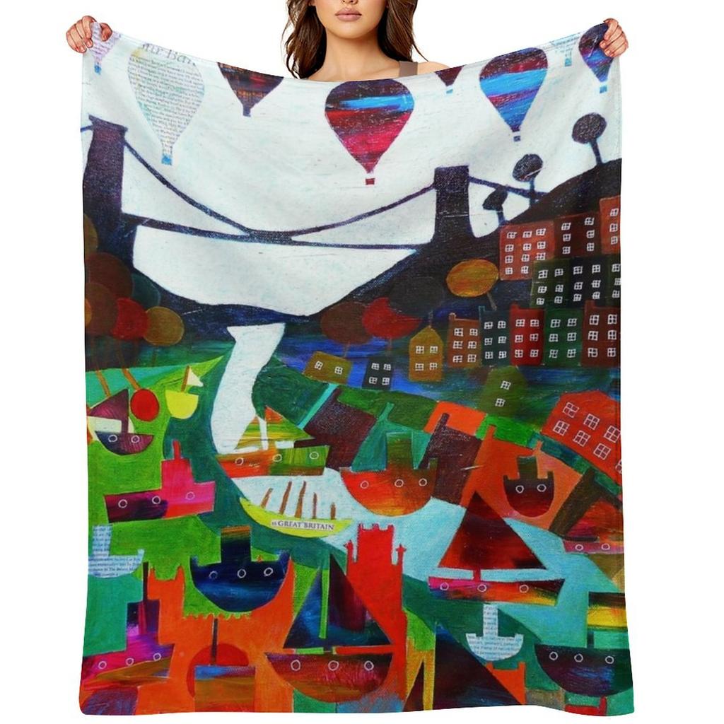 Clifton Collage #2 Throw Blanket Luxury Thicken Sofa Quilt Bed Covers Baby Blankets