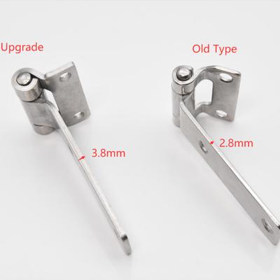 Ized 2PCS Upgrade High Quality Solid Stainless Steel T Type Container Hinges For Wooden Cases Door Hinge Marine Yacht