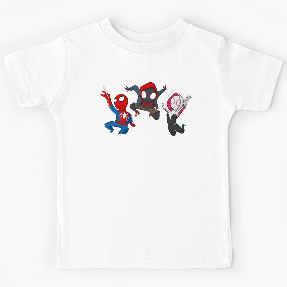 Super Cute Spider Hero group Kids T-Shirt 170