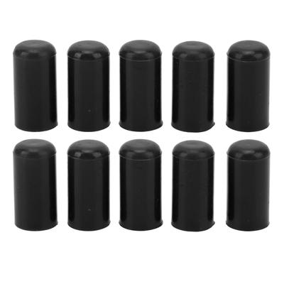 10Pcs Car Intake Vacuum Hose End Blanking Cover Bung Plug Silicone 8mm Inner Diameter Universal
