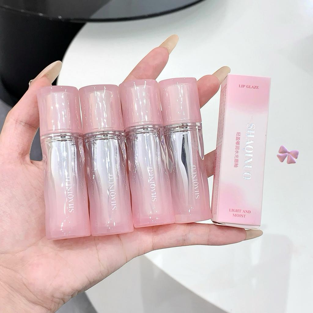 SHAQINUO Leichter und feuchter Lip Glaze Lipgloss