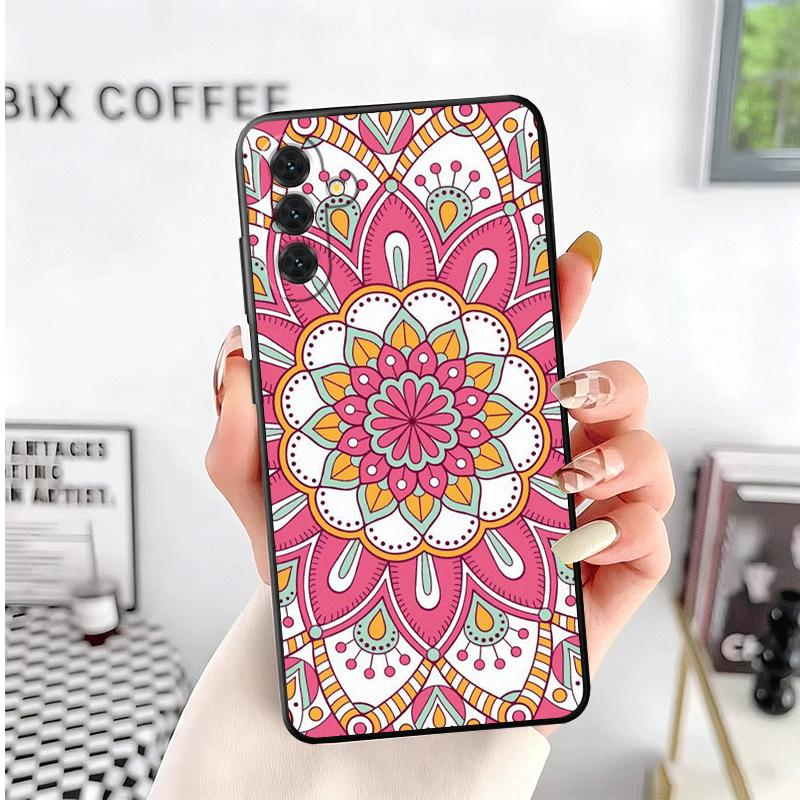 Mandala Style Pattern Soft Phone Case for Samsung A17 A37 A57 A16 A26 A36 A56 A15 A25 A35 A55 A14 A24 A34 A54 A13 A23 A33 A53 A5