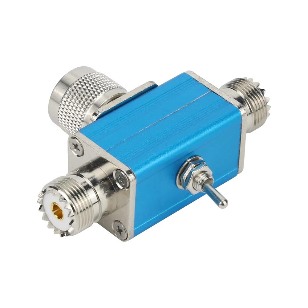 GGDX Manual Antenna Switch with Low Insertion Loss for VHF/UHF Car Radio Walkie-Talkie HF SDR