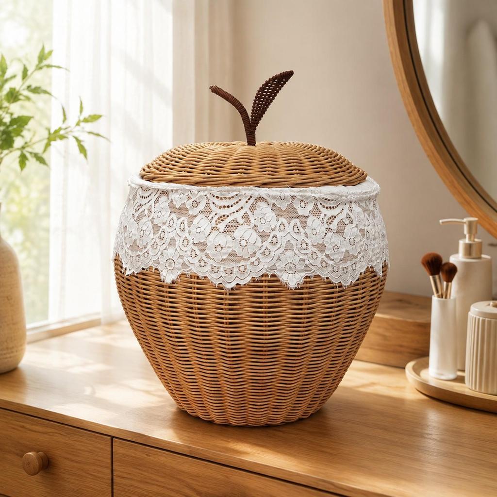 Fruit-Shaped Storage Basket Farmhouse for Bathroom