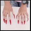 Halloween Dress Up Props Supplies Zombie Nails Fake Finger Sets Vampire Werewolf Paws