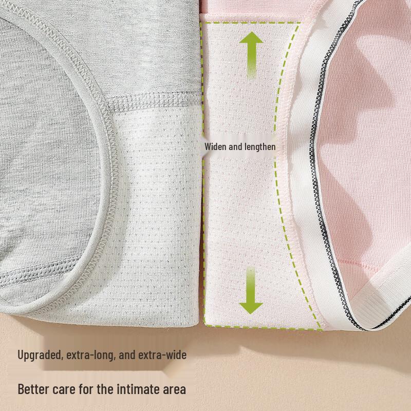 Mao Ren Girls' Antibacterial Briefs