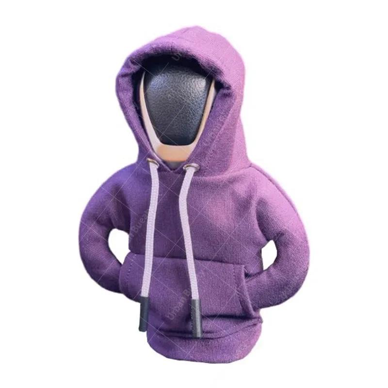 Gear Shift Mini Hoodie Cover Shift Cover Gear Handle Decoration Fits Manual Automatic Universal Car Shift Lever Interior Decor