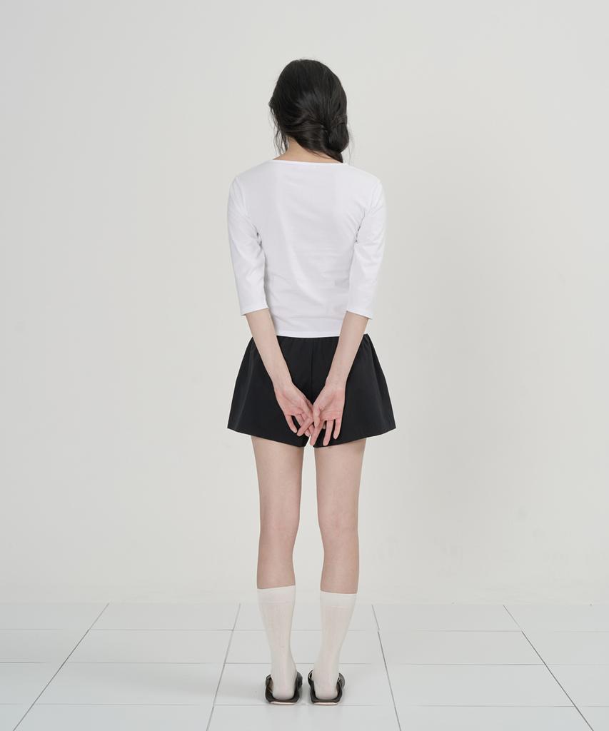 Ouas Basic Shorts Pants (Black)