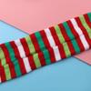 Pet Christmas Scarf For Dogs Stripe Pattern Xl Size Puppy Cat Holiday Accessory Festive Party Outdoor Photo Ready Dog
