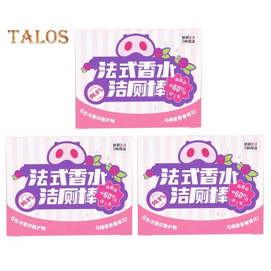 1/2/3 Boxen Toilettenreinigungsstab Tiefenreinigung Aromatherapie Erfrischender Badezimmerduft Toilettenstab