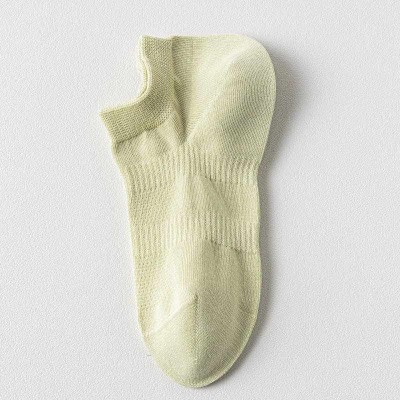 Women's Japanese Style Low-Cut Seamless Mesh Socks - Breathable, Non-Slip Summer Short Socks