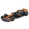Bburago F1 McLaren Deluxe Gift Box Set of 7 not with dedicated plastic display stand Diecast model finished product 1/43 (Helmets included) / cars,