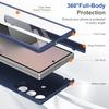 Hinge Protective Magnetic Shockproof Phone Case for Samsung Galaxy Z Fold 7 6 5 4 3 5G for Magsafe Fold7 Fold6 Frosted Cover