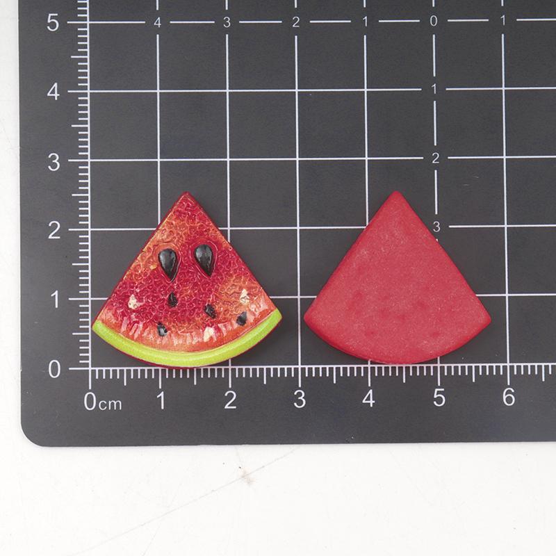10/100Pcs Resin Simulated Mixed Fruits Strawberry Lemon Watermelon For Scrapbooking Wedding Decor Diy Decor Making Accessories