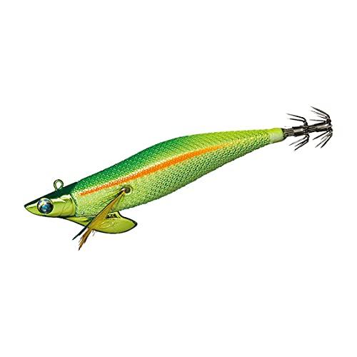 

Daiwa Emeraldas Boat 2 No. 3.0, 1.2 oz (35 g), Gold Holo Chart Green Yellow