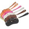Glasses Case Portable Neck Hanging Soft Leather Scratch Wear Resistant Glasses Bags PU Leather Glasses Holder