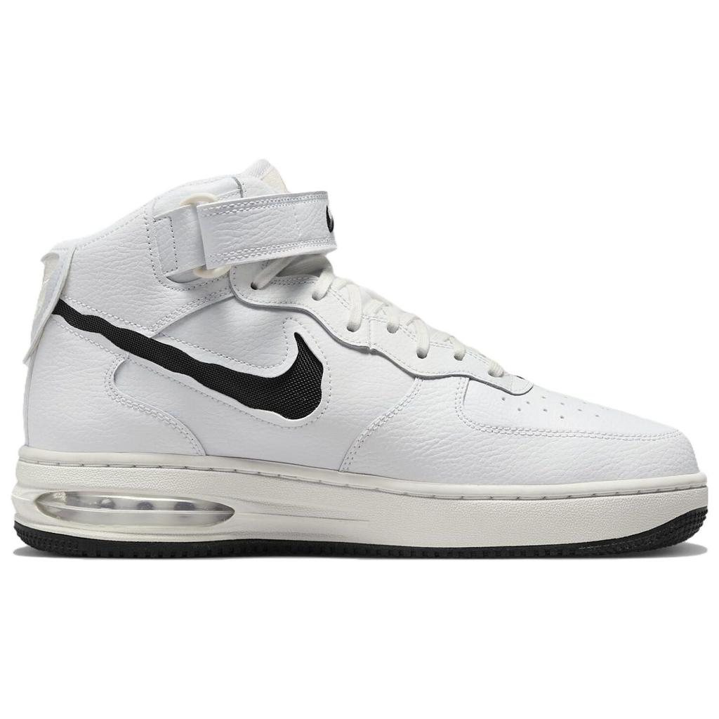 Nike Air Force 1 Mid Evo White Black Men Sneakers Summit-White Sail FB1374-101