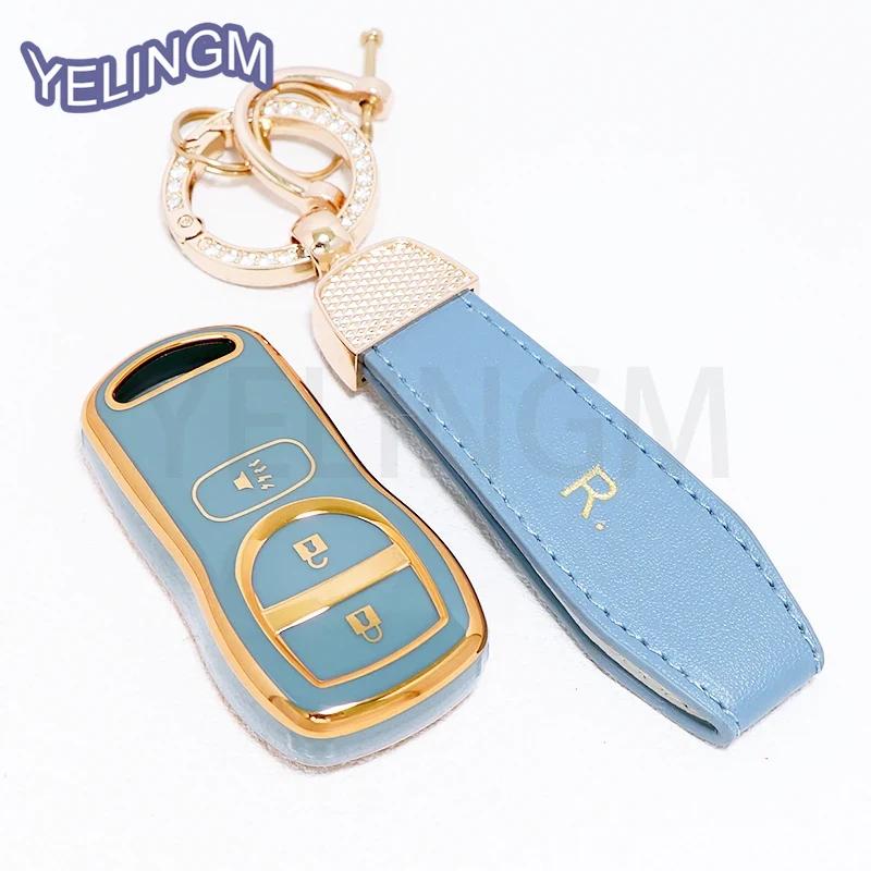 For Infiniti Fx 35 Qx56 Ja60 For Nissan Tiida Xtrail T30 Altima Sentra Frontier Accessories Tpu Remote Car Key Cover Case