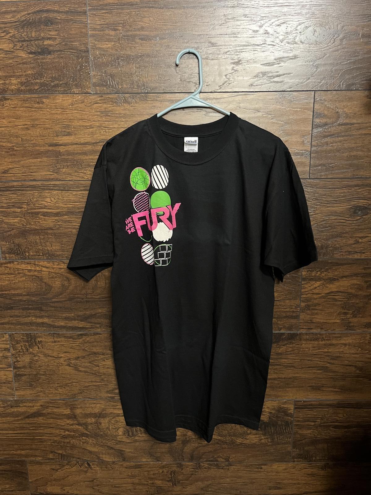 DJ We are the Fury Circles T-shirt - EDM DJ Shirt - L M