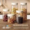 Frasco de Almacenamiento de Vidrio Resistente al Calor para Especias y Salsas