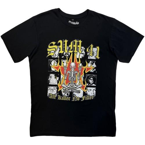 Sum 41 Unisex Erwachsener All Killer No Filler Tracklist T-Shirt