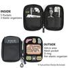 Pocket Organizer with Velcro, Nylon Utility Pouch, Small Tool Pouch for EDC Gear, Mighty Pouch with D-ring, Pocket Pouch, Multi-tool Organizer Pouch (