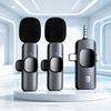 Lavalier Microphone for Plug Noise Ideal for Live Online Compatible with and Cameras Smartphones, 3-in-1 Receiver, 3.5mm Compatible, & Play,