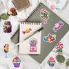 50Pcs Cute Colorful Candy Cartoon Stickers Scrapbooking Notebook Water Bottle Laptop Luggage Skateboard Car Sticker Toy Gift