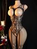 Sexual interest lingerie set featuring passionate allure and black stockings, as well as a flirtatious uniform.