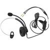 Single Ear Wired Headset Noise Canceling HD Calling Telephone Headset for Call Center Office