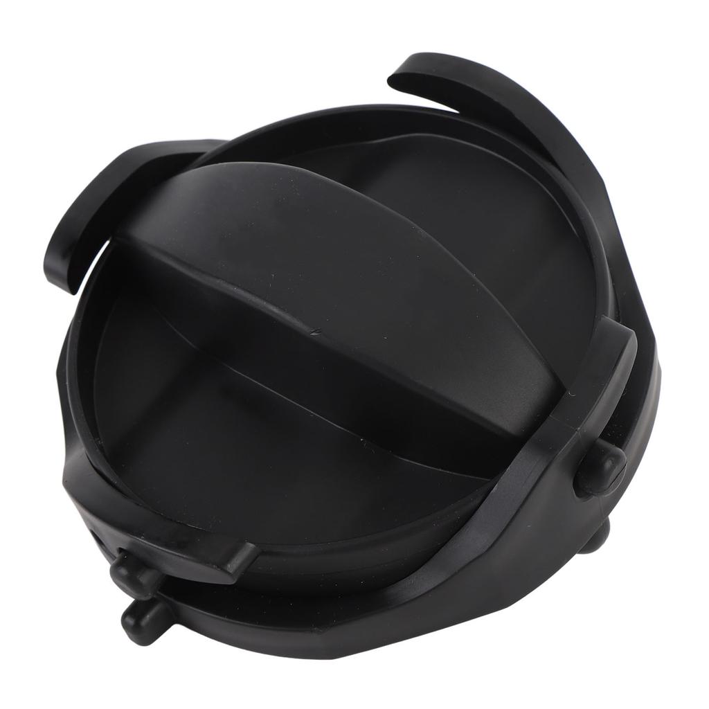 2pcs RV Sewer Cap Leakproof Snap On Double Ear Type Anti Aging Plastic Sewer Hose Cap for RV Sewer System