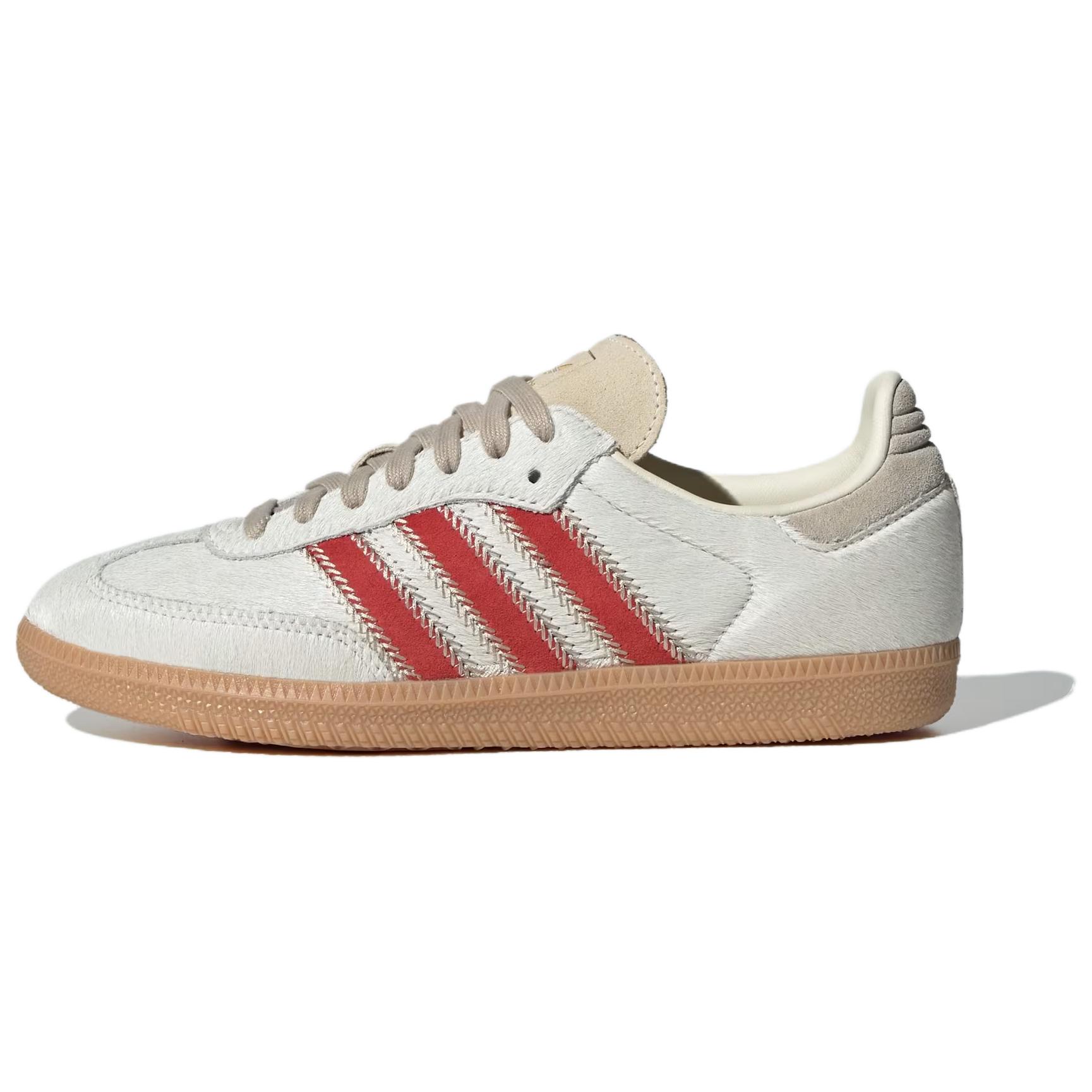 Adidas Samba OG Women Wonder Beige Cream White Better Scarlet JS3935 38.5 белый