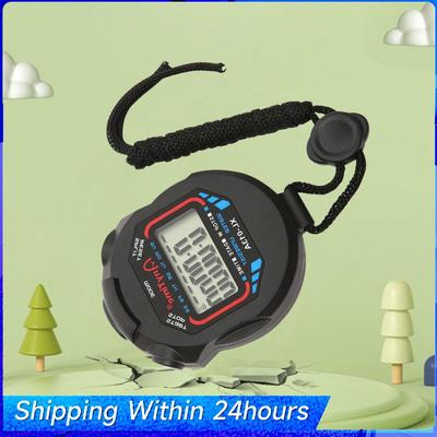 Multifunkční elektronické stoperky Digitální stoperky Vodotěsné ruční chronometry pro fitness trenéry a rozhodčí