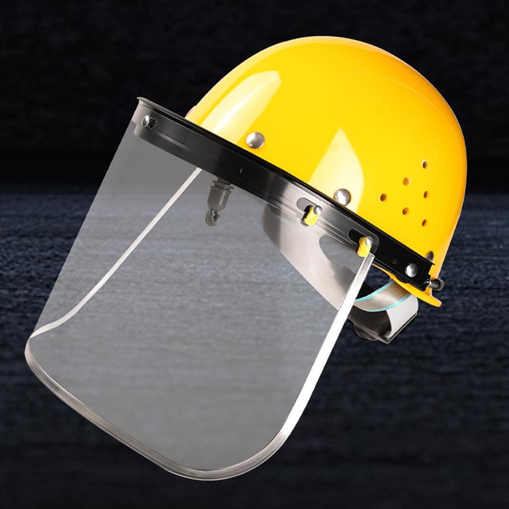 Face Visor Debris Protection Guard for Hard Hat Landscaping Mowing Gardening Cutting