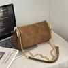 Women Fashion Commute Large Capacity Chain Shoulder Square Tote Bag For Ladies