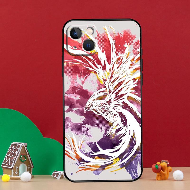 Phoenix Bird Capa For iPhone 15 11 14 Pro Max 12 13 14 Pro Max Plus X XR XS Max 12 13 Mini Phone Case