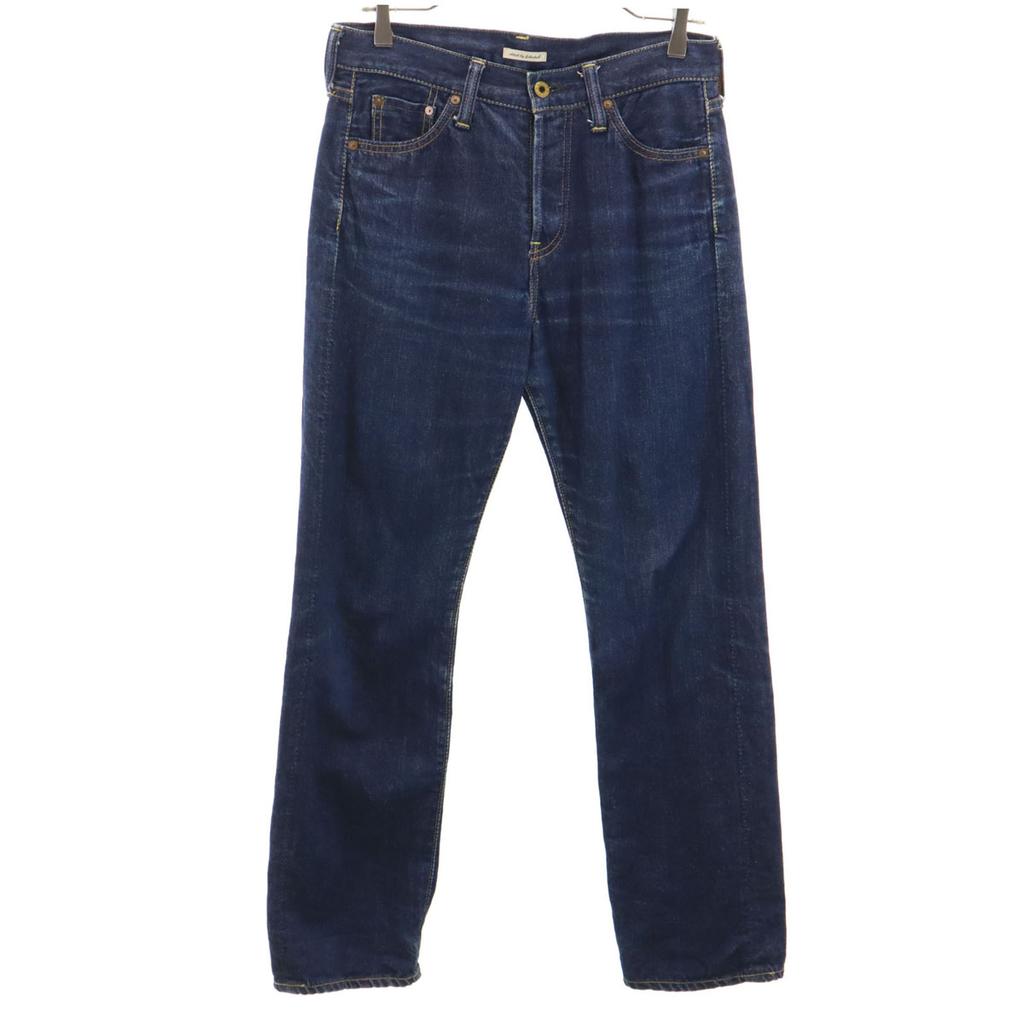 Attick by Johnbull Made In Japan Straight Denim Pants Jeans Button Fly Women Used