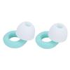 2 Pair Silicone Earplugs for Sleeping Noise Cancelling Washable Noise Reducing Ear Plugs with Ear
